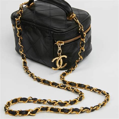 chanel vanity bag vintage|second hand Chanel vanity bags.